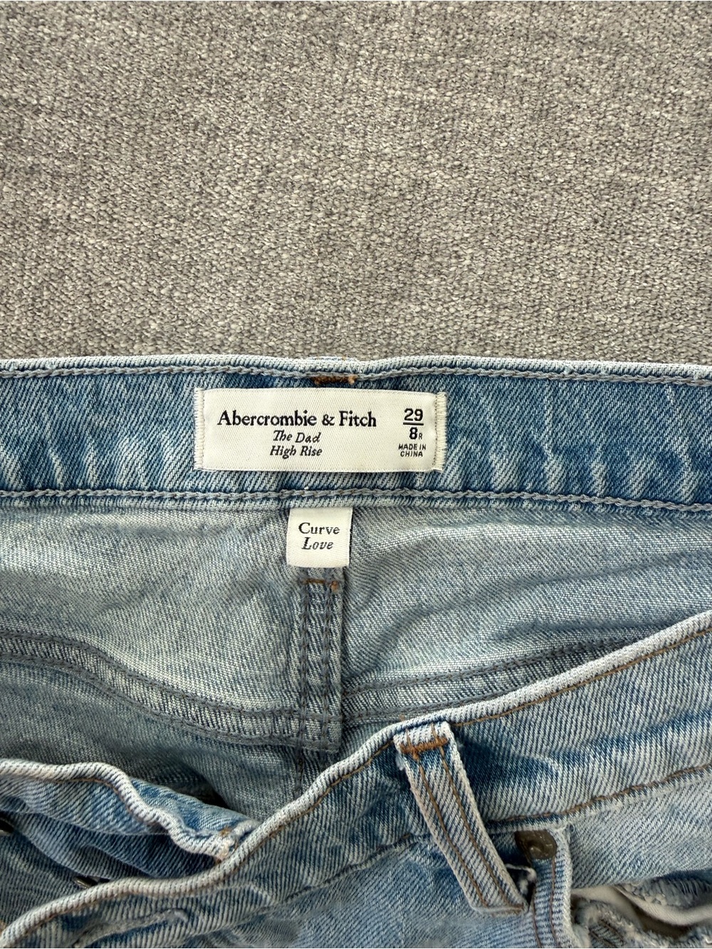 Abercrombie & Fitch The Dad High Rise
